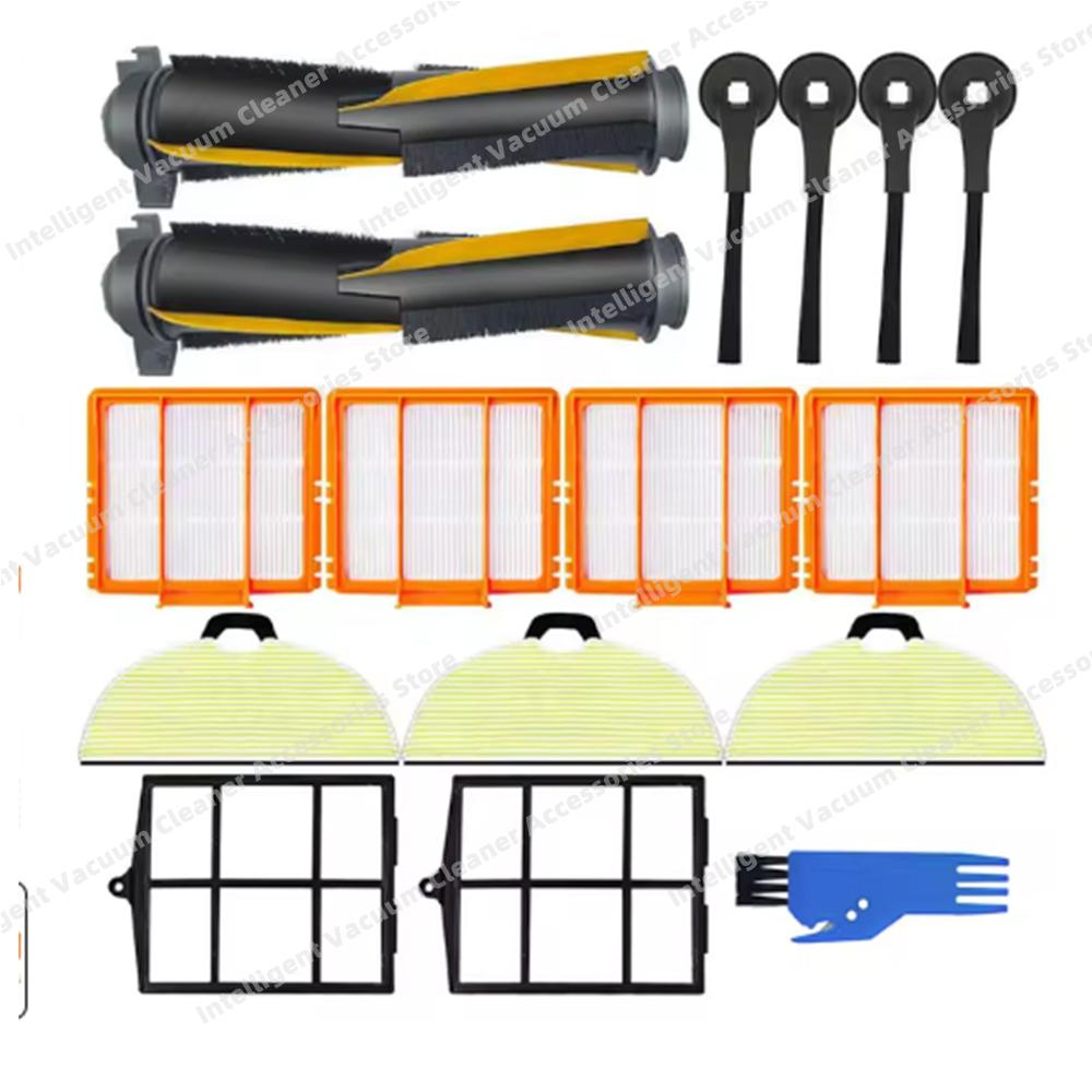 Compatible For Shark RV2001WD / RV2002WD / RV2000WD / AV2001WD Main Side Brush Primary Filter Mop Cloths Accessories Parts