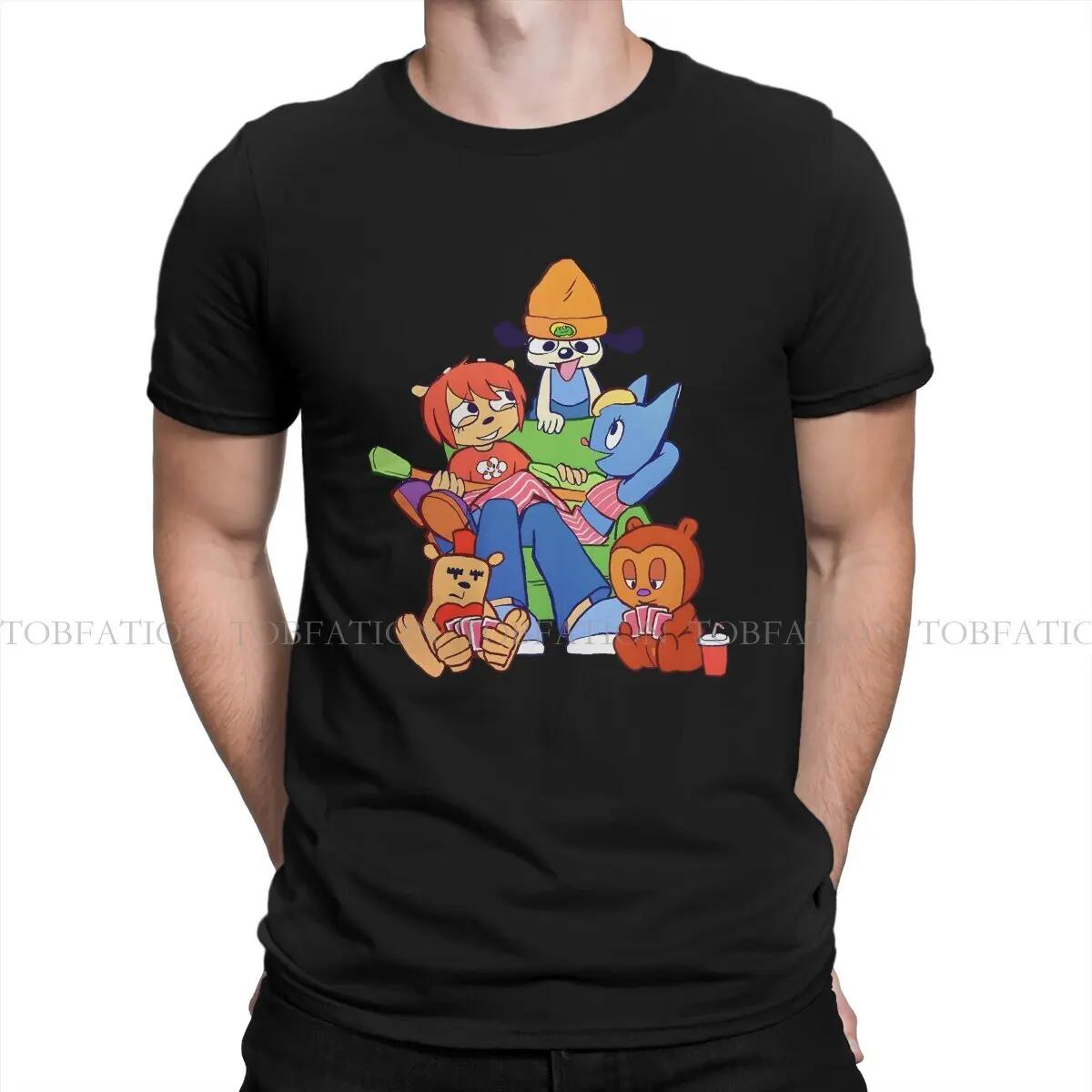 

Parappa 7 Fashion TShirts Parappa The Rapper Male Graphic Fabric Streetwear T Shirt O Neck 5XL різнокольоровий