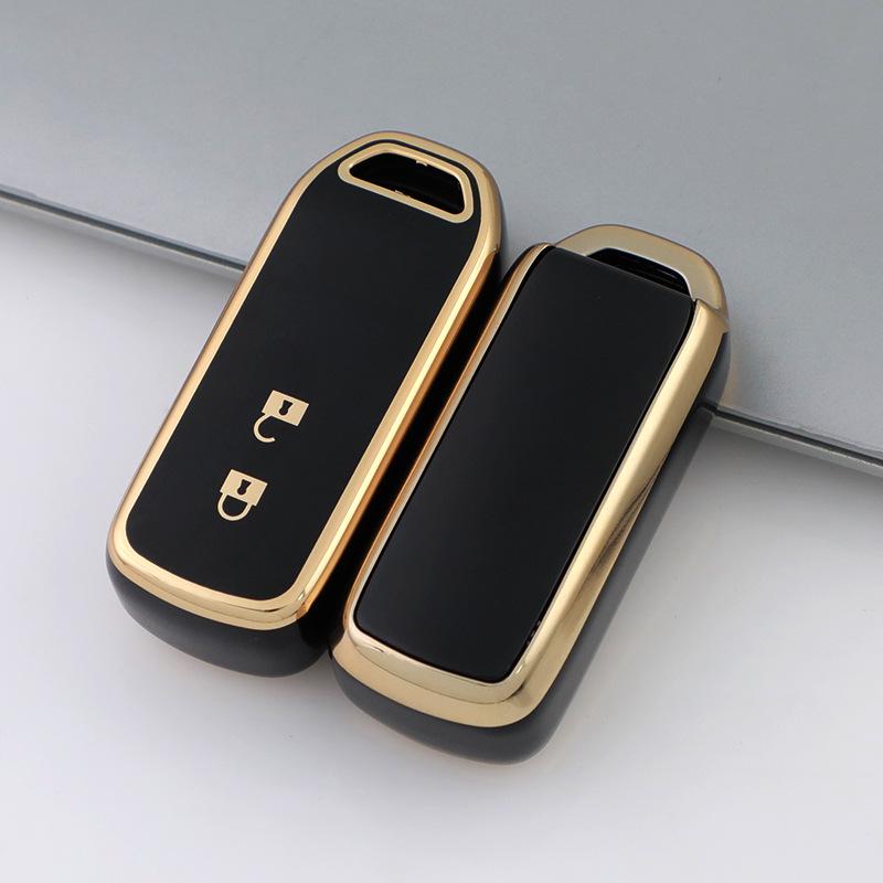 Goldrand Autoschlüsselgehäuse für Honda N-BOX/N-ONE/N-WGN