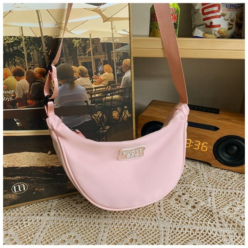 Small fresh macaron simple bag female dopamine small satchel niche design large capacity dumpling bag new