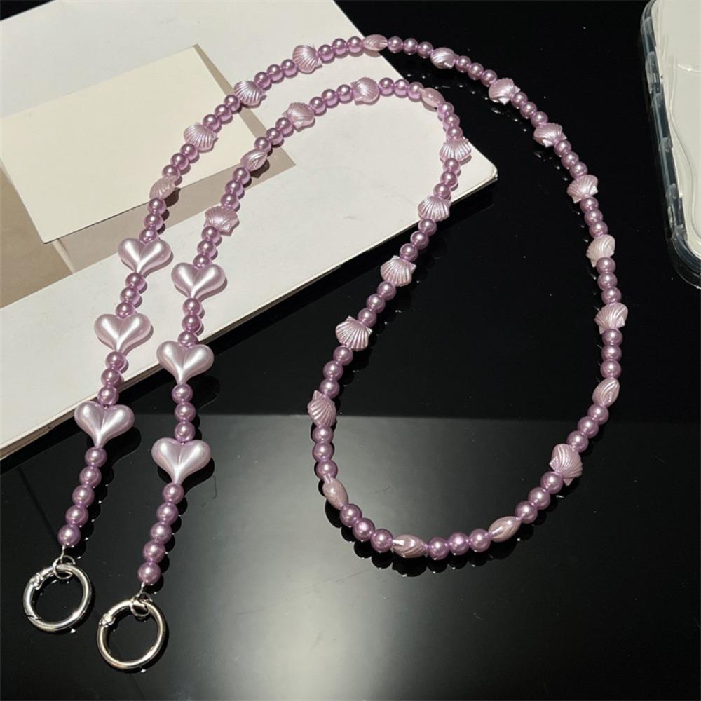 

Crossbody Long Crossbody Phone Chain Long Cellphone Lanyard Mobile Phone Chain Phone Accessories фиолетовый