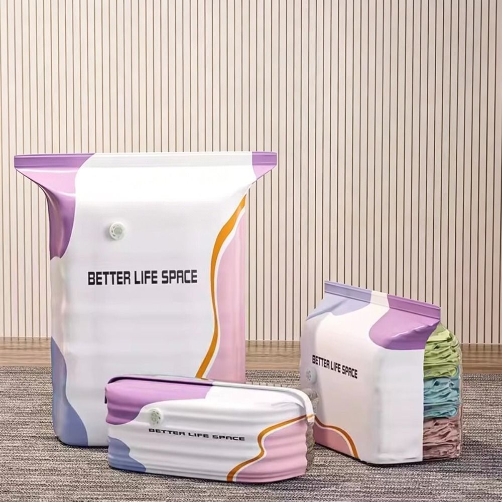 Large Capacity Vacuum Storage Bags Dust-proof Clothes  Blankets Organizer  Travel Accessories