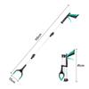 Portable Foldable Litter Picker Grabber Tool Lightweight Wide Claw Trash Reacher for Outdoor Camping Cleaning
