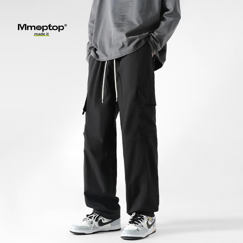 MMOPTOP Men's K1107 Summer Straight Leg Cargo Pants