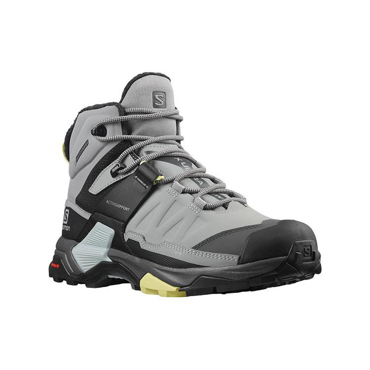 SALOMON Women's X Ultra 4 Mid CSWP 'Monument Black' 413650