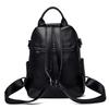 Erste Schicht Rindsleder Rucksacktasche, neuer trendiger und modischer Damen Freizeit Leder Rucksack mit großem Fassungsvermögen