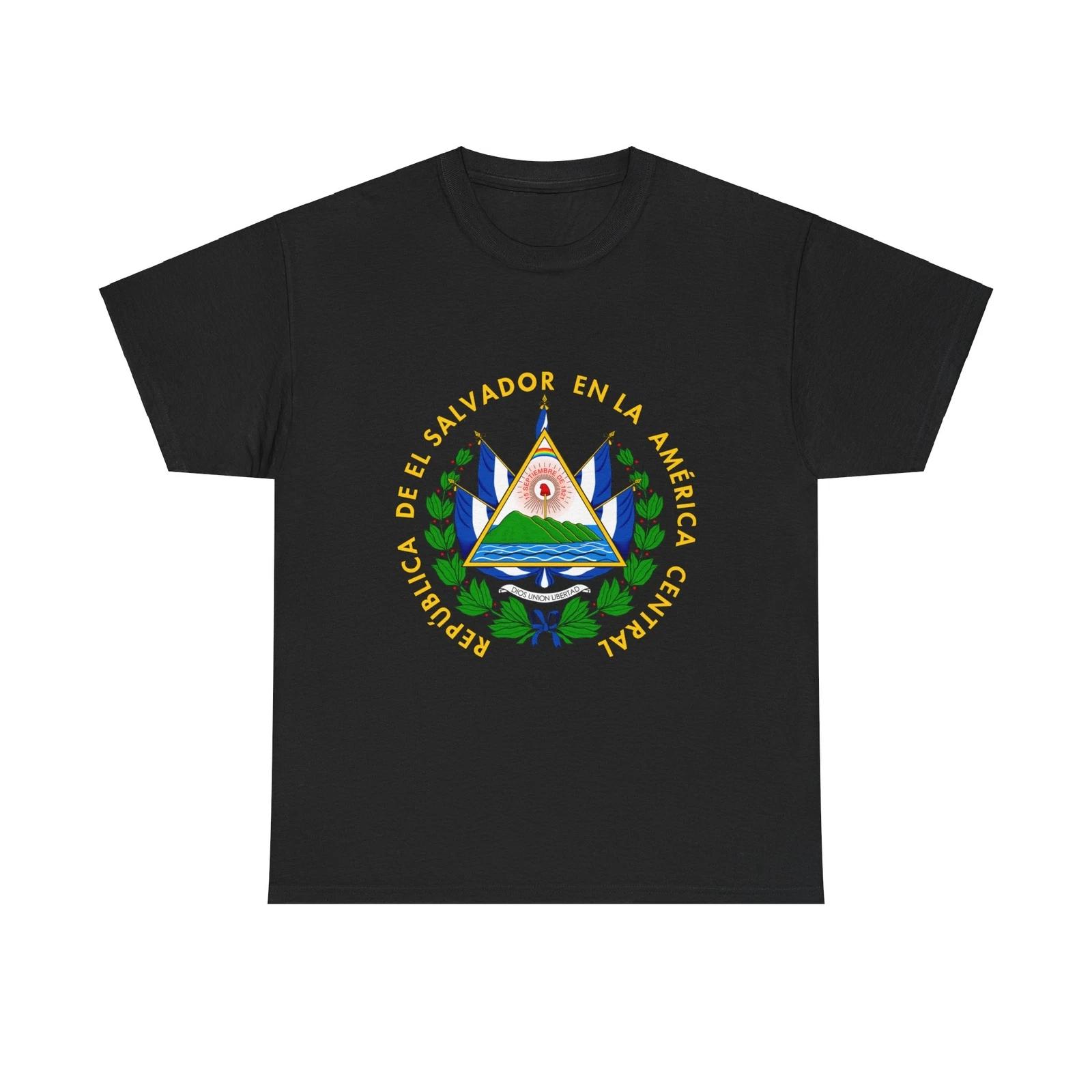 Coat of arms of El Salvador - T shirt L
