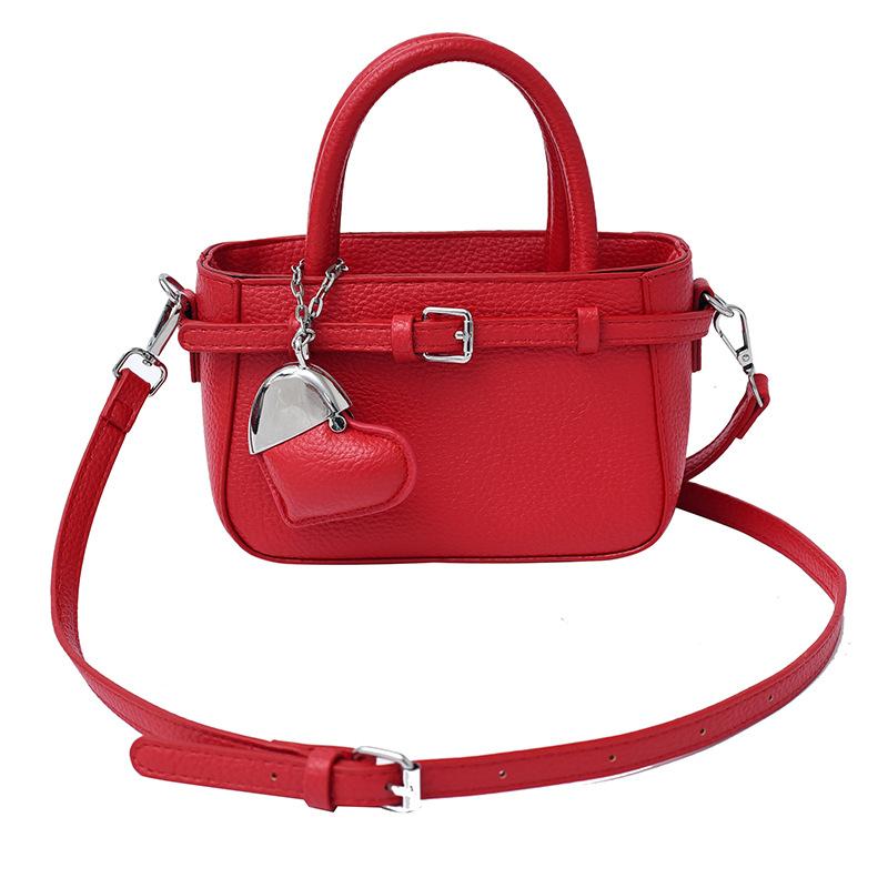 Retro High-end Niche Handbag Bag Women's Bag 2025 New Simple Small Square Bag Versatile Shoulder Crossbody Bag