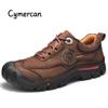 Fashion Men's Shoes Luxury Brand Sneakers Outdoor Camping Hiking Shoes Genuine Leather Walking Casual Shoes High Quality Travel Men Shoe