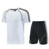 Mens Short Sleeve Tracksuit Running Basketball Soccer Training Workout Sportswear