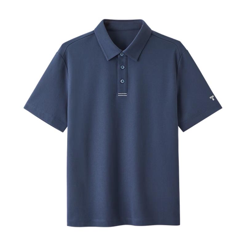 Men's Ice Jade Cooling Antibacterial Business Casual Polo Shirt