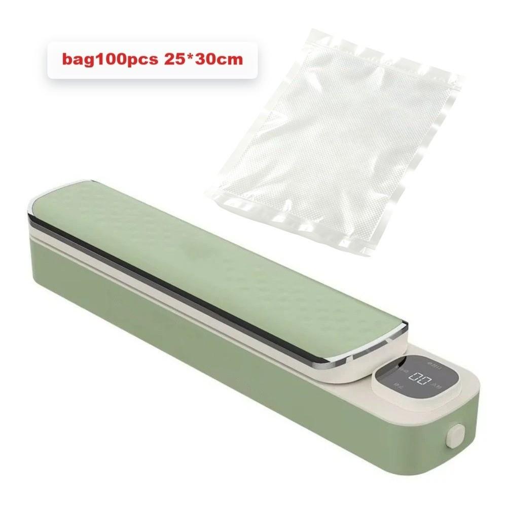 One-Touch Food Vacuum Sealer Built-in Cutter Food Sealer Automatic Vacuum Sealer Food Bag Sealing