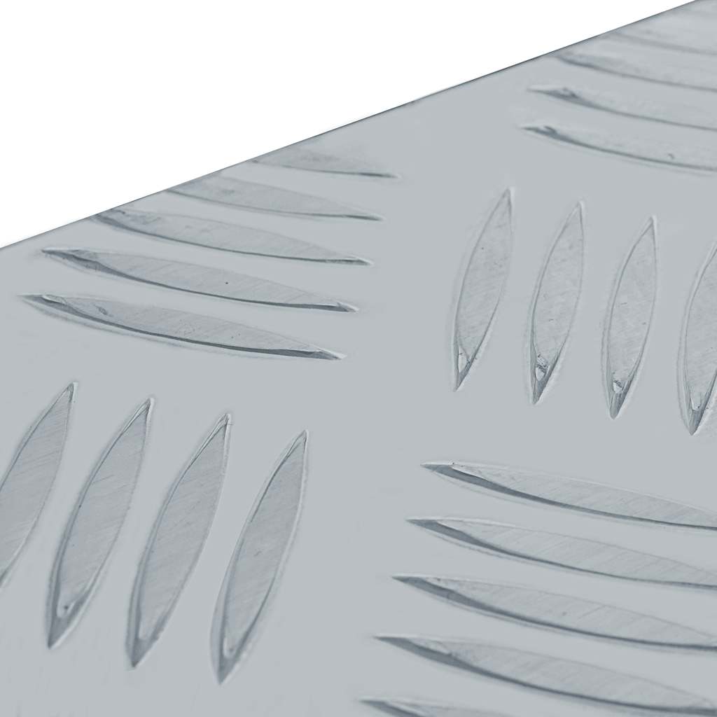 Vidaxl Aluminiumkiste, 61,5 x 26,5 x 30 cm, Silber