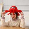 Hat, Lobster Hood, Hat, Plush Hood, Photo Props, Photo Props, Cartoon Hood.