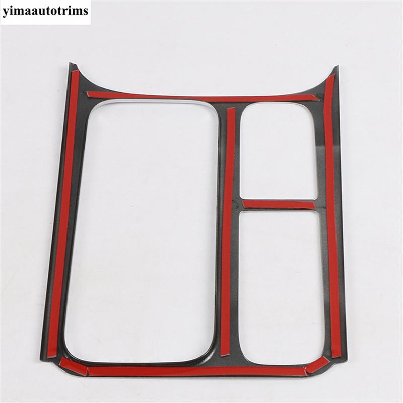 Car Central Control Water Cup Holder Frame Cover Trim Accessories Fit For VW Tiguan MK1 2008 2009 2010 2011 2012 2013 2014 2015