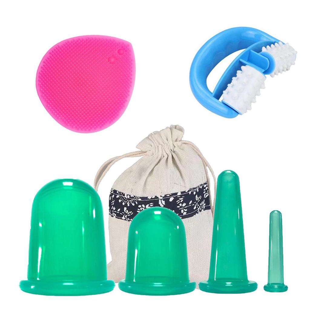 Transparent Silicone Face Massage & Moisture Cupping Device