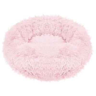 Postel pro psa a kočku - - 80 cm - Světle růžová - Měkká výplň - Pratelné na 30°