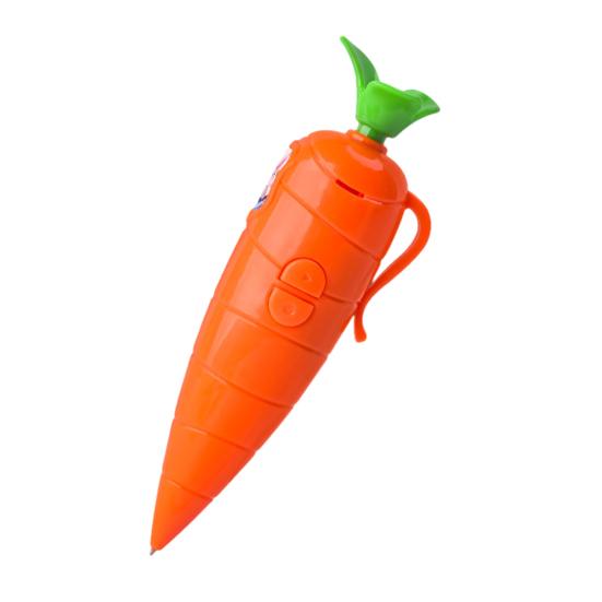 

Ручка-диктофон у формі морквини Мила анімована ручка з функцією відтворення Портативний диктофон для студентів Дітей Веселий подарунок для нотаток 1pc