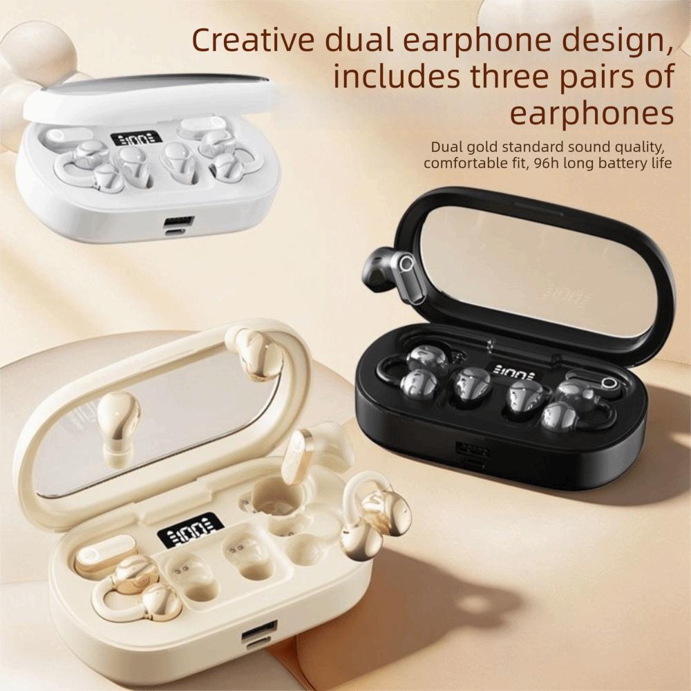 Semi-in-ear Bluetooth Earphones Heavy Bass True Wireless Headphones New Wireless Earbuds Daily Use