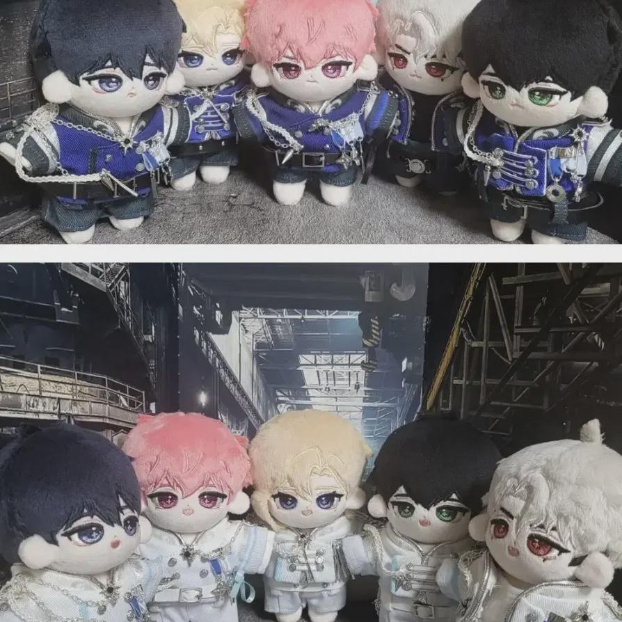 

Plave 10cm Doll Clothes Navy And White Uniform Hamin Bulk