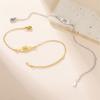  Hollow Sun Moon Bracelet Stainless Steel Fashion Rhombus Geometric Bracelets for Women Men Party Jewelry Gift