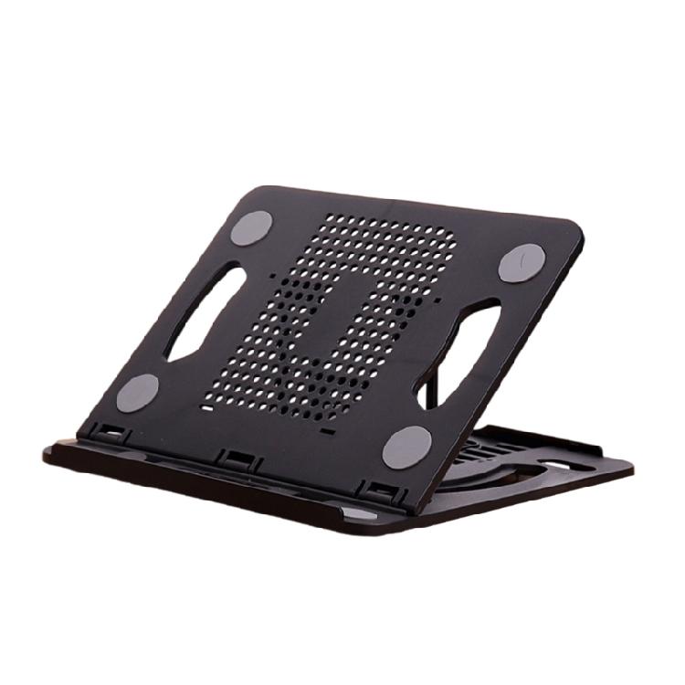 Adjustable Laptop Stand for Desk Foldable Laptop Bracket Portable Laptop Holder Mount Cooling Bracket Computer Notebook чёрный