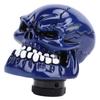 Totenkopf Schaltknäufe Harz Bequemer Griff Samurai Totenkopf Schalthebelknauf mit 3 Adaptern für die meisten