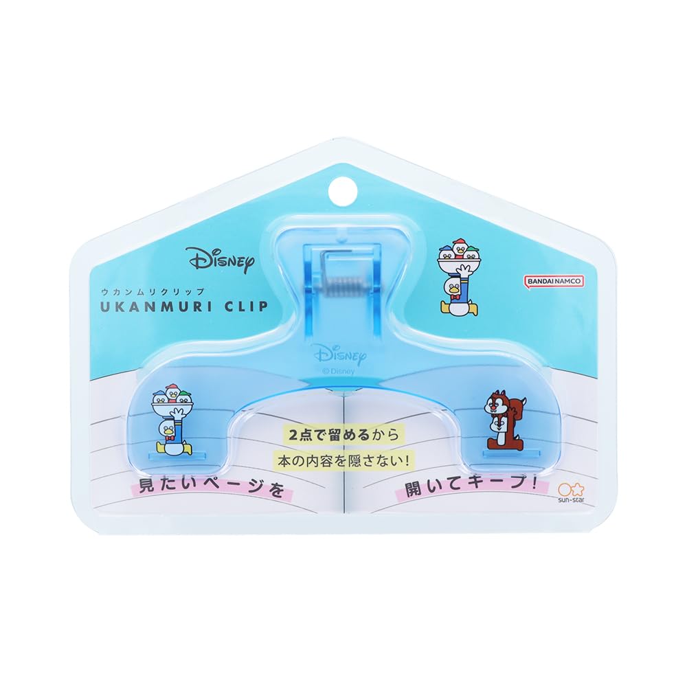 

Канцелярские товары Книга Disney Уканомури Сэйдзи Мацумото x Clear S3625885 Sun-Star Зажим, Зажим, Дисней, Синий,