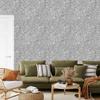 Glitzer-Tapete Grau und Hellgrau für Wohnzimmer und Schlafzimmer 50x1000