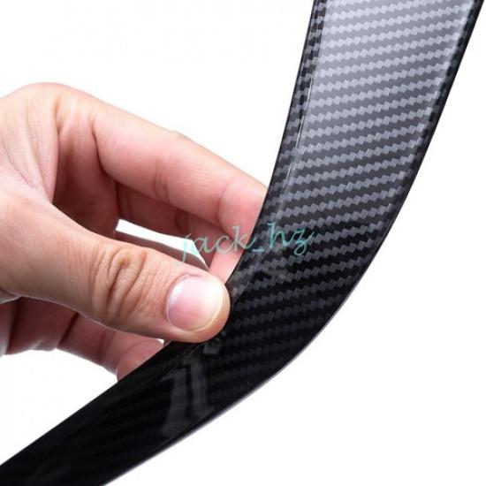 For Honda Civic -2024 Front Fog Light Cover Trims Accessories Carbon Fiber