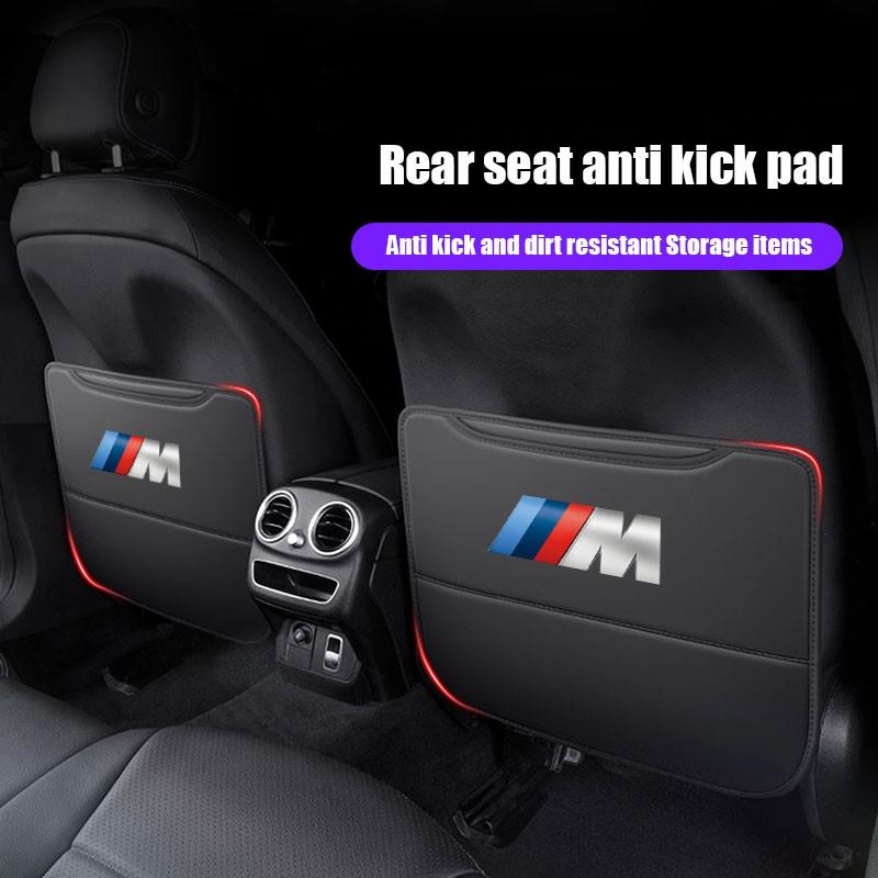 Car Seat Back Anti Kick Cover Pad Anti-dirty Protector Mat For BMW G80 G06 G07 G42 G14 G15 G16 F82 F20 F21 F83 M2 M3 M Key Chain GNTYA1