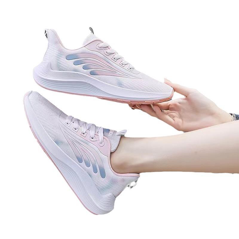 Summer New Sports Shoes Fashion Mesh Shoes Breathable Non-slip Lightweight Running Shoes Casual Shoes