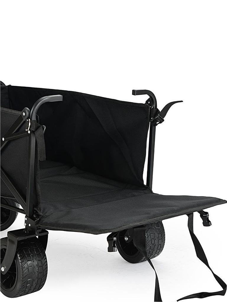 Outdoor Folding Camping Cart with Table and Picnic Storage