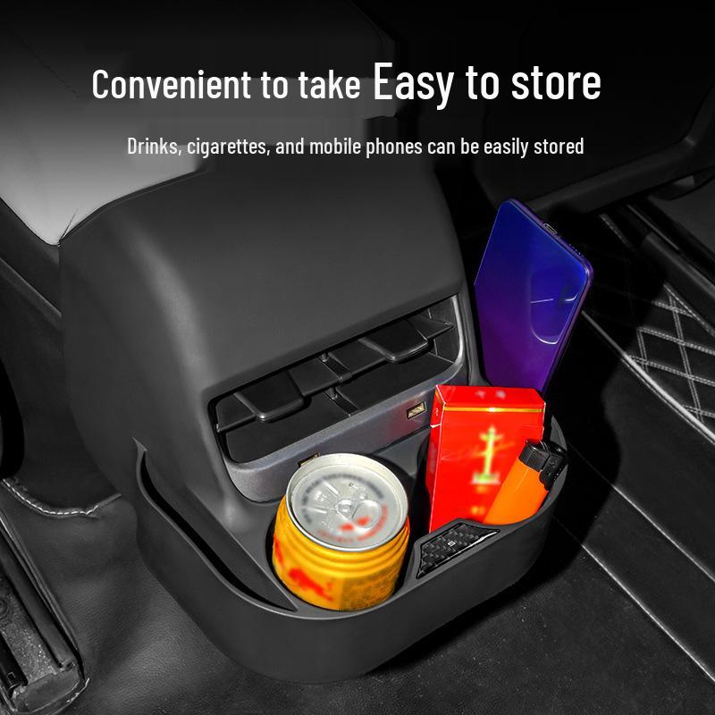 Tesla Model 3/Y Rear Seat Air Outlet Storage & Cup Holder
