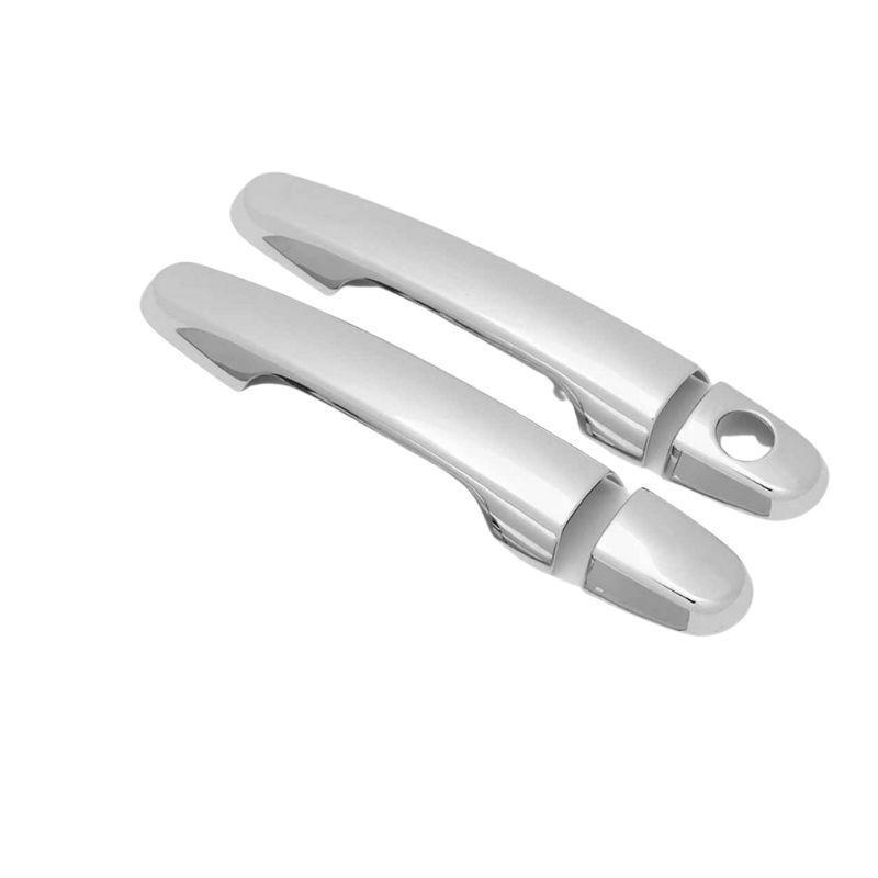 Applicable01-18ToyotaAvensis VersoHandle Carbon Fiber Pattern Door Handle Bright Black Door Handle Bowl