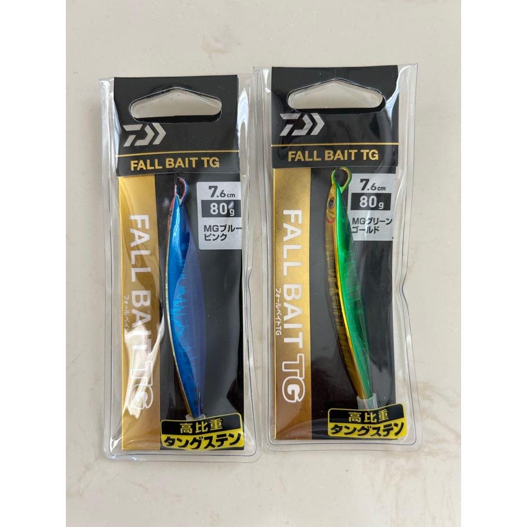 Used Daiwa FALL BAIT TG 80g 2 types set Daiwa fall bait