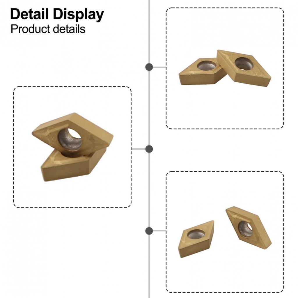 Carbide Inserts DCMT070204 Blades Lathe Turning Tool