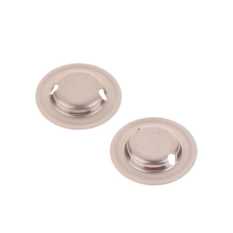 

100 шт./лот 18650 литиевая батарея плоская головка для изменения наконечника 18650 литиевая батарея положительный точечная сварка наконечник колпачок прокладки