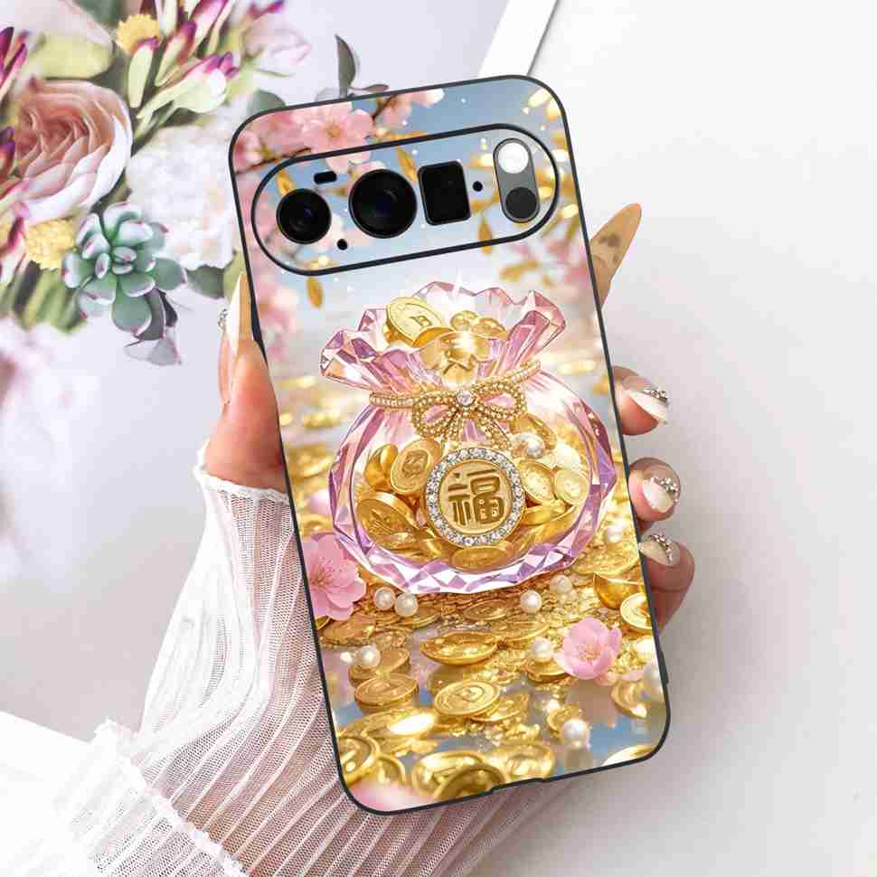 For Google Pixel 10 Pro 5G Case Fashion Painting Silicone TPU Black Soft Cover For Google Pixel 10Pro GEHN3 Phone Cases Bumper