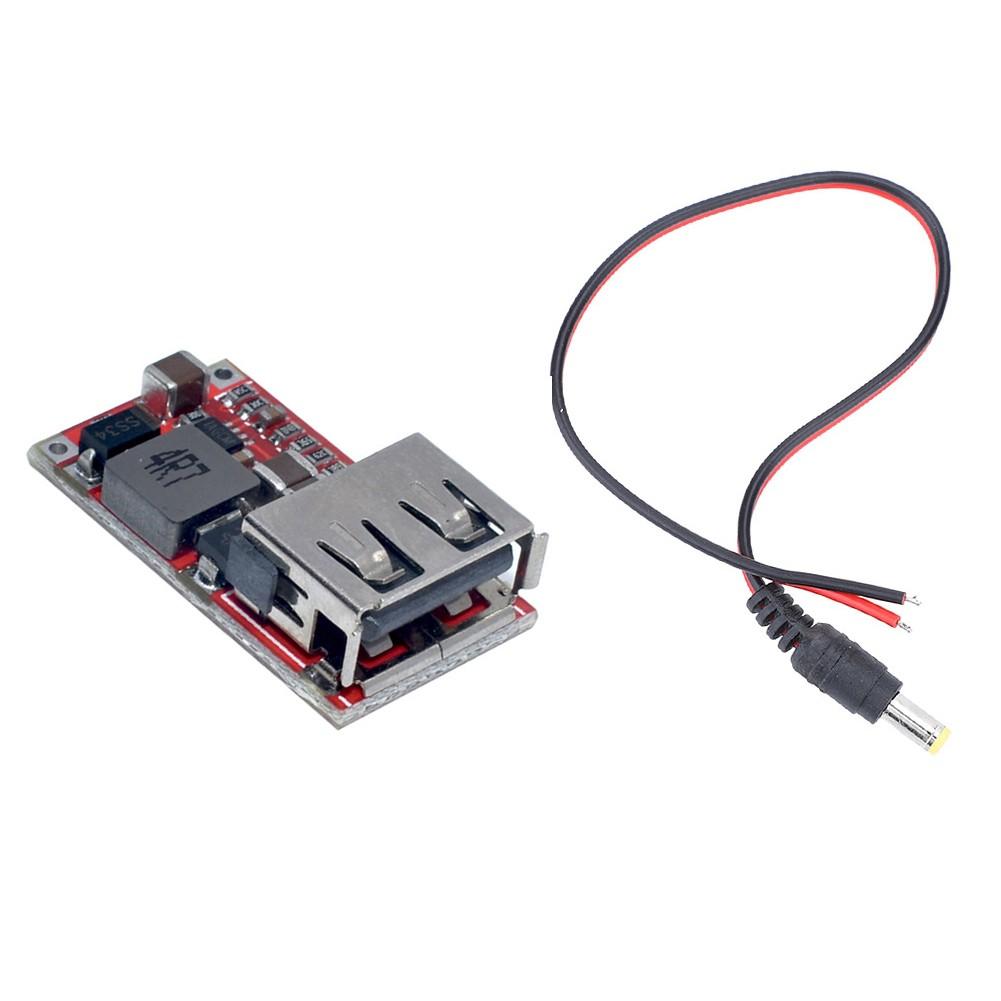 Dual USB Step-Down Car Charging Module Dual USB Outputs