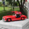 WELLY 1/24 Mercedes Benz 300SL Alloy Scale Model Car Model Diecast Metal Static Collection Children Toy Car Vehicles Gifts