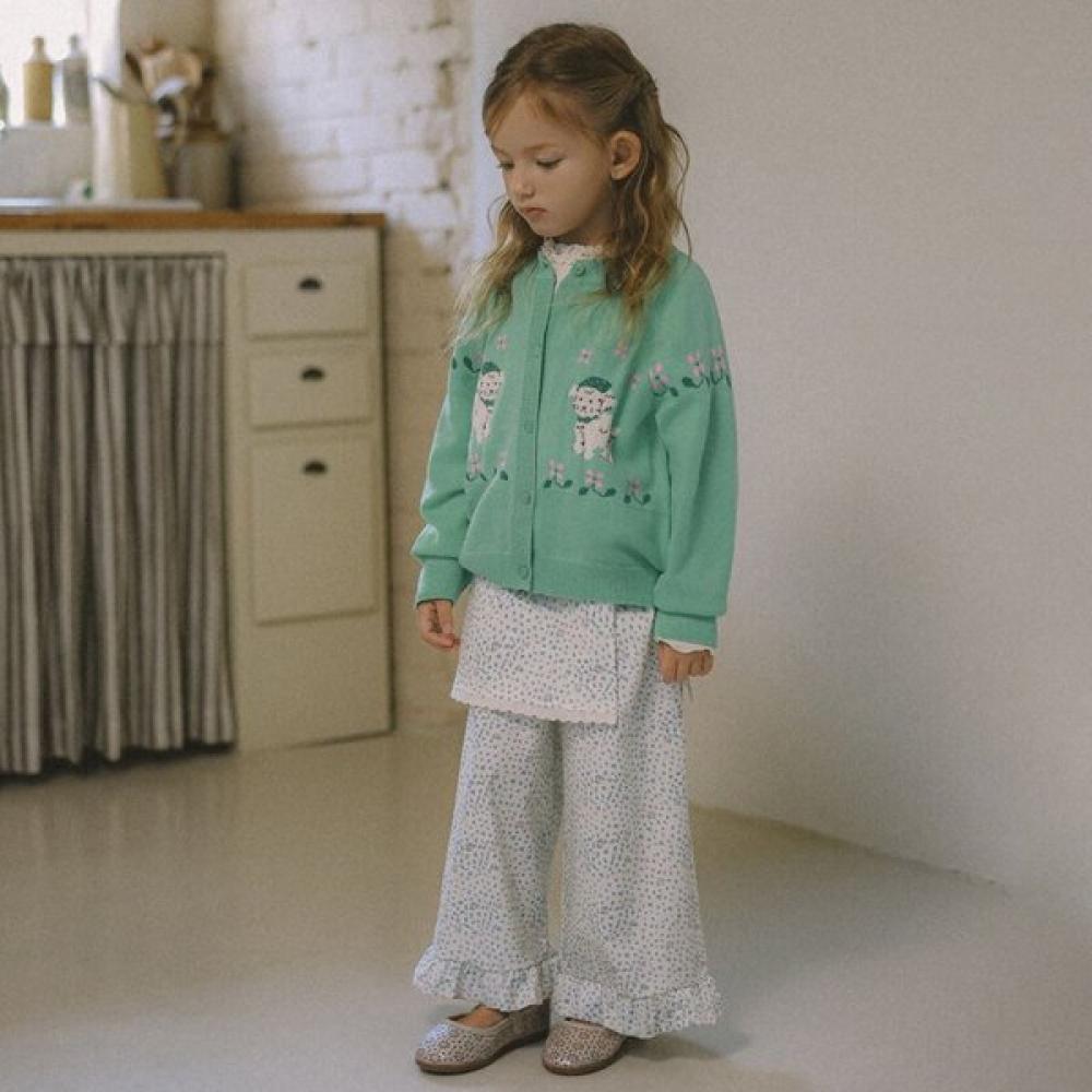 Брюки-юбка с цветочным принтом 76112 410 12 IVORY/145