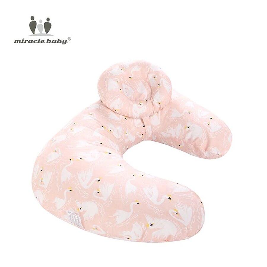 2Pcs/Set Baby Nursing Pillows Maternity Baby Breastfeeding Pillow Infant U-Shaped Newborn Cotton Feeding Waist Cushion