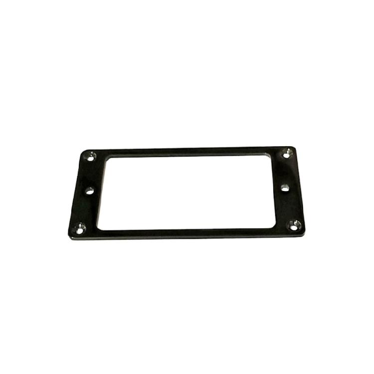 2PCS Guitar Humbucker Pickup Frames Easy Installation Mounting Rings with Screws Replacement Pickup Rings Metal Texture