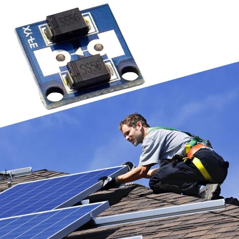 5Pcs Constant Current Power Module 60V 10A Solar Battery Charging Board Anti-reverse Irrigation Diode Power Module
