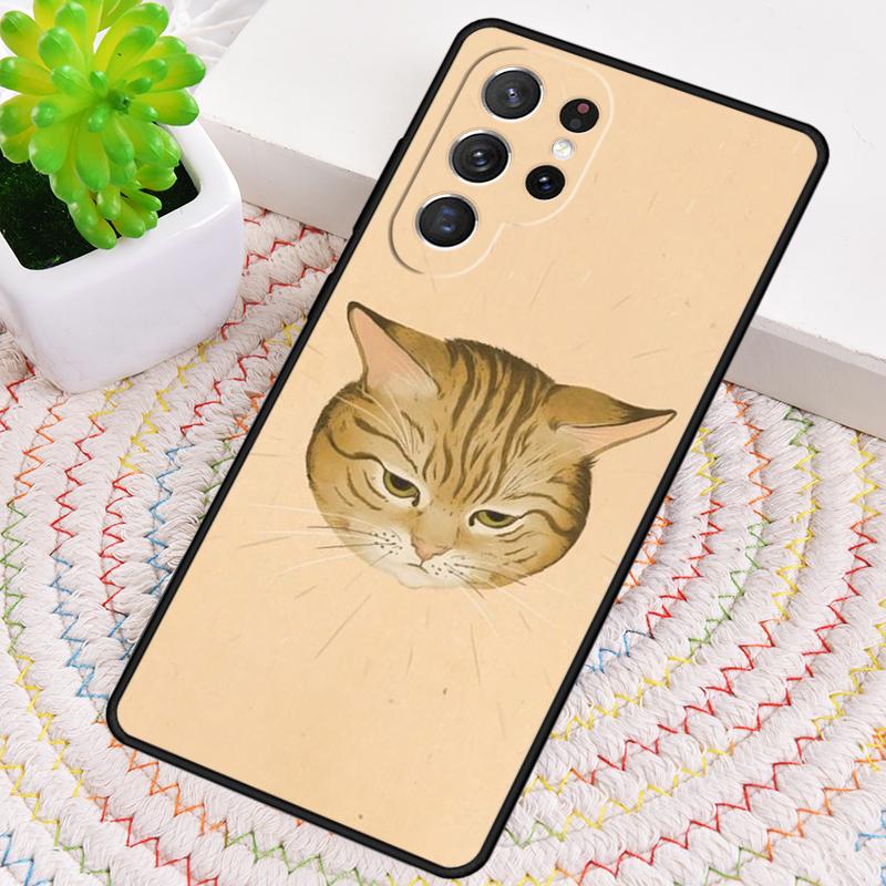 Cute Animals Cats Pattern Phone Case for Samsung Galaxy note 10 pro S26 Ultra S23 S24 FE S25 S21 S22 PLUS shockproof Cove