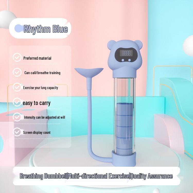 Portable Breathing Dumbbell for Abdominal, Lung, V-Line, Pelvic Floor, and Facial Muscle Training