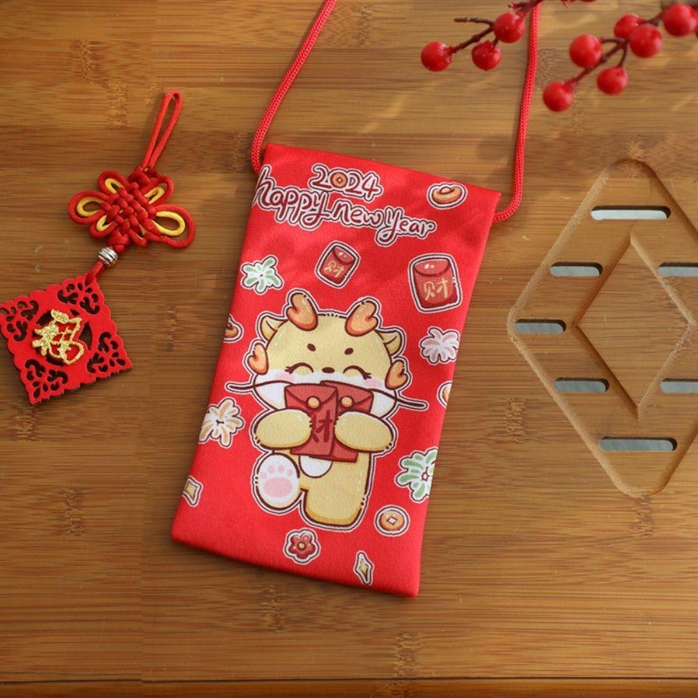 

Hongbao Money Packing Bag Lucky Money Wallet Dragon Year Mascot Chinese Dragon Year D