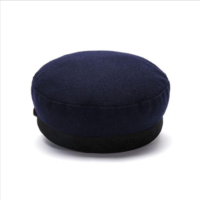 Casquette style marin pour femme - Fond plat, Mode décontractée, Grande taille, Coupe pour petite tête