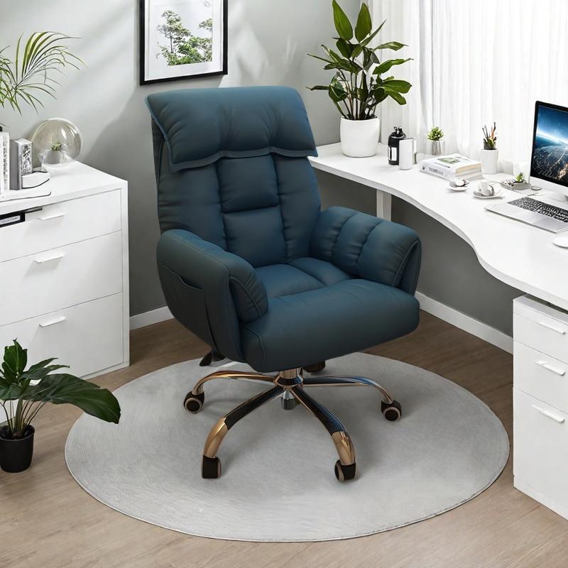 Computer chair, sofa chair, lazy home, sedentary study chair, ergonomic chair, backrest, reclining desk chair
